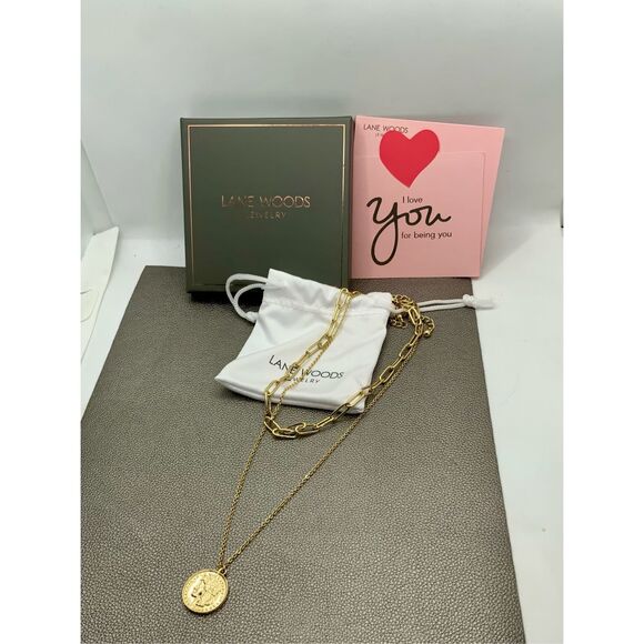 Lane Woods Jewelry Gold Chain Set - Picture 8 of 8